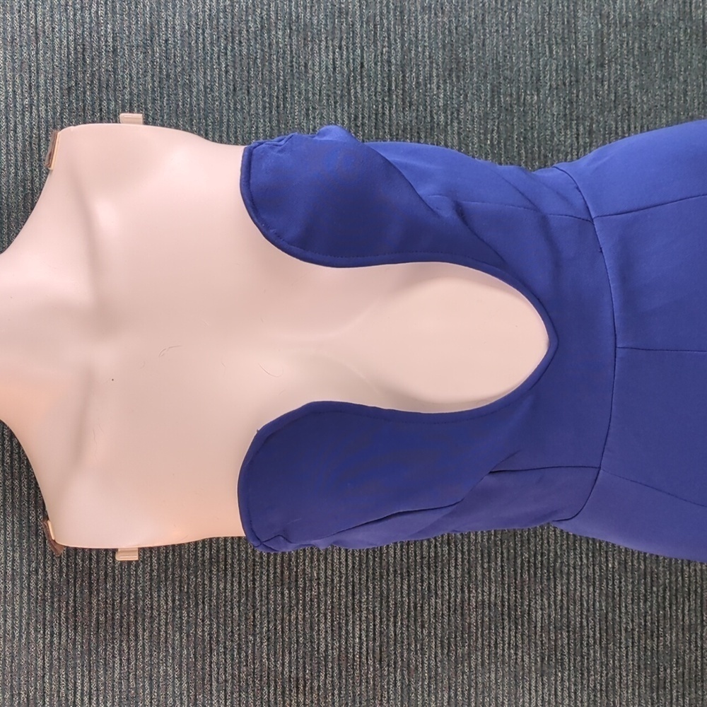 Pretty Little Thing Cobalt Extreme Underwire Bandeau Jumpsuit - Picture 7 of 16